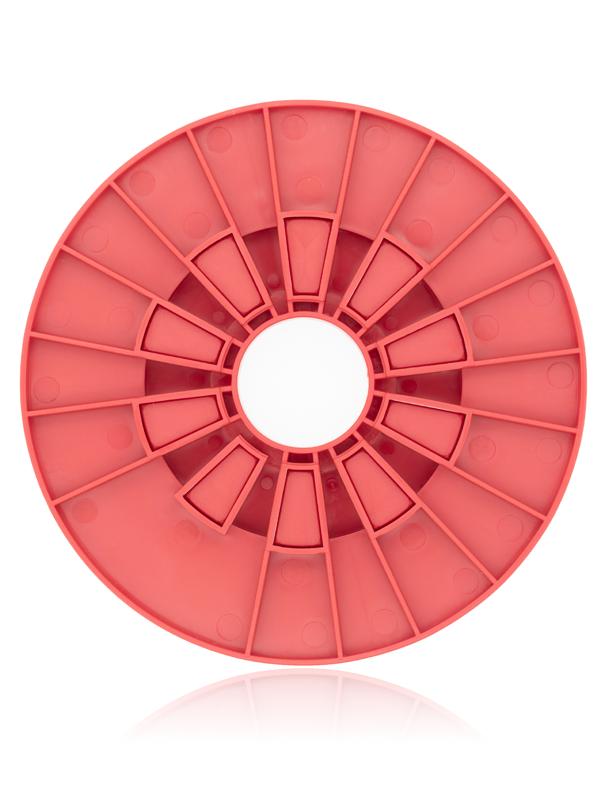 Cinta roja de poliester doble cara (2MM X 25M) (Modelo Tesa