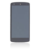 Pantalla LCD con marco para Nexus 5 (Reacondicionado) Negro