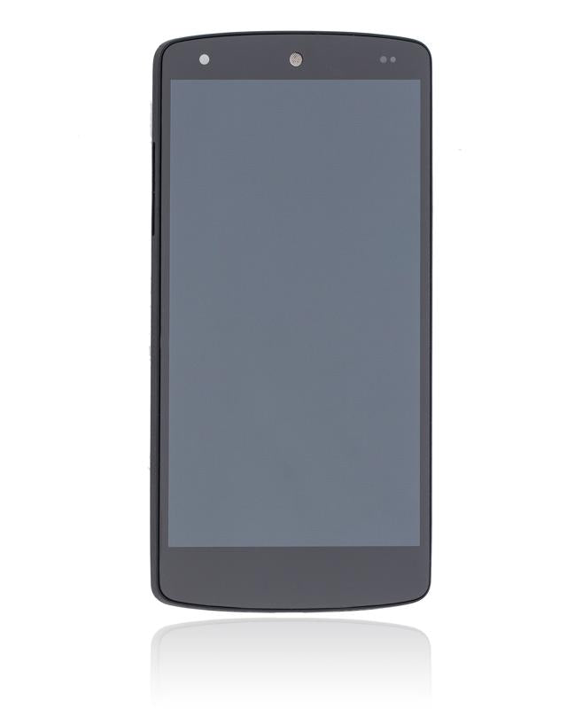 Pantalla LCD con marco para Nexus 5 (Reacondicionado) Negro