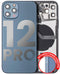 Tapa trasera para iPhone 12 Pro con componentes pequenos pre-instalados (Version internacional) (Usado original: Grado C) (Azul Pacifico)
