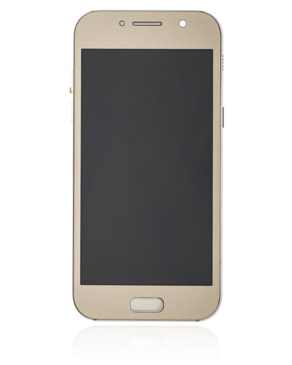 Pantalla OLED con marco para Samsung Galaxy A5 (A520 / 2017) Dorado