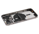 Tapa trasera para iPhone 13 Pro con componentes pequeños pre-instalados (Sin logo) (Versión internacional) (Grafito)