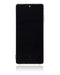 Pantalla OLED con marco para Samsung Galaxy S20 FE 4G / 5G (Blanco Nube)