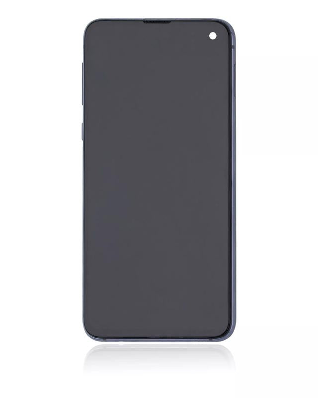 Pantalla OLED para Samsung Galaxy S10E con marco (original) (Negro Prisma)