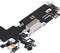 Puerto de carga para iPhone 13 Pro (Original usado) (Plata)