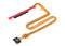 Lector de huellas con cable flex para Samsung Galaxy A14 5G (Negro)