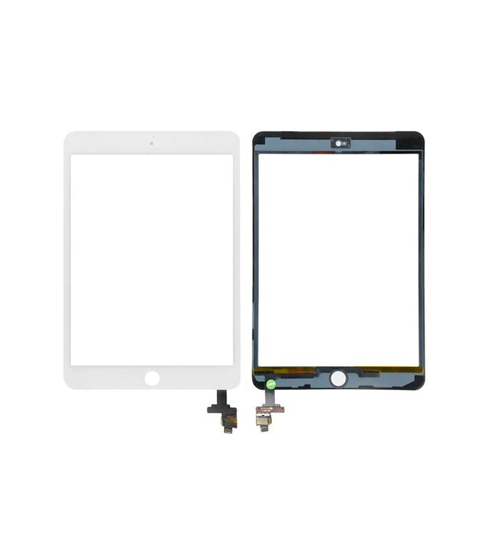 Digitalizador con IC para iPad Mini 3 (Sin boton de inicio) Blanco