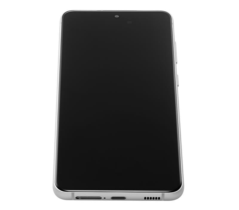Pantalla OLED con marco para Samsung Galaxy S21 FE 5G (Blanco)