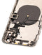 Tapa trasera con componentes pequenos pre-instalados para iPhone XS Max (Usado, Calidad C) (Plata)
