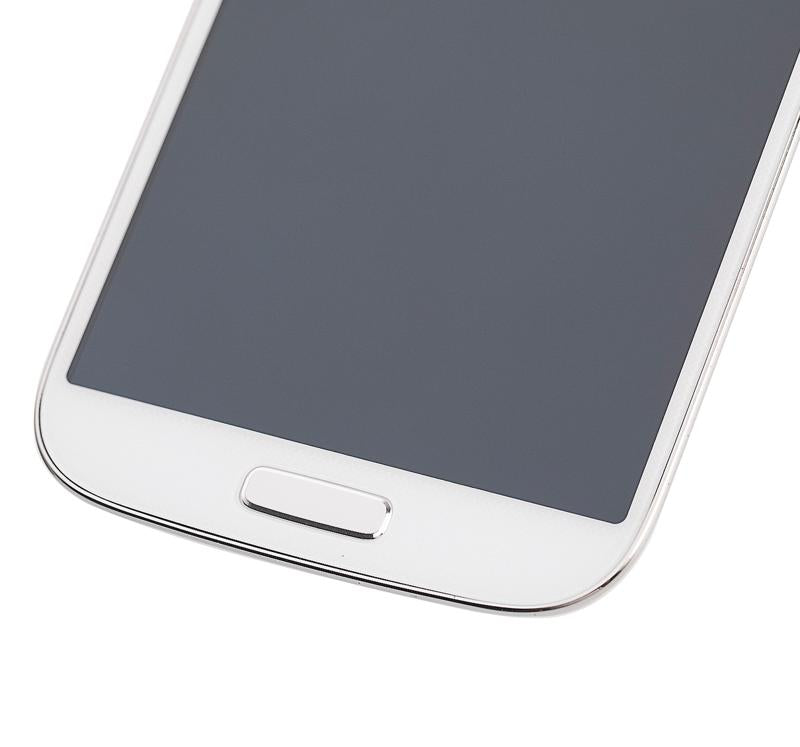 Pantalla OLED para Samsung Galaxy S4 con marco (Blanco)