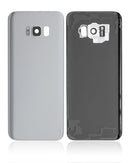 Tapa trasera con lente de camara para Samsung Galaxy S8 Plus original (Plata Artico)