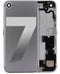 Tapa trasera para iPhone 7 con componentes pequenos pre-instalados (Usado Original Calidad A) (Plata)