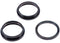 Anillo de bisel para camara trasera para iPhone 15 Pro (Titanio Negro) (Set de 3 piezas)