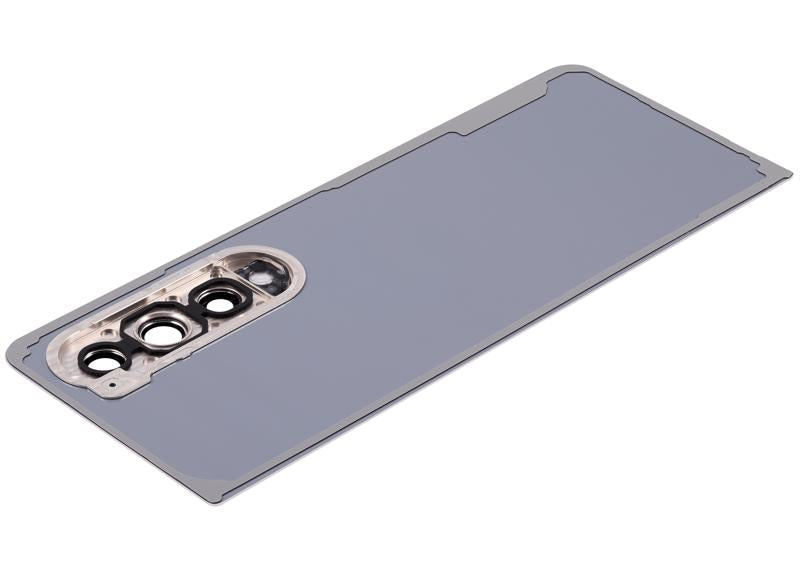 Tapa trasera con lente de camara para Samsung Galaxy Z Fold 4 (F936) Beige