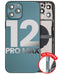Tapa trasera con componentes pequenos pre-instalados para iPhone 12 Pro Max (Version US) (Azul Pacifico) Usada Original Calidad A