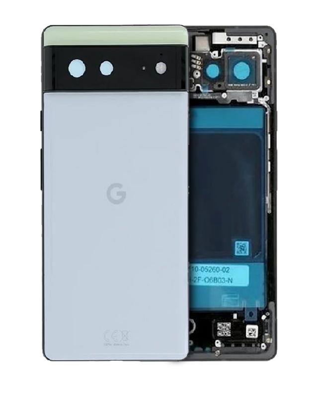 Tapa trasera para Google Pixel 6 original (Sorta Seafoam)