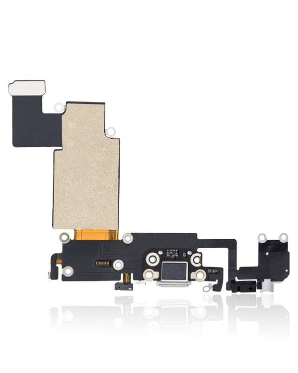 Puerto de carga para iPhone 6S Plus (Premium) (Plata)