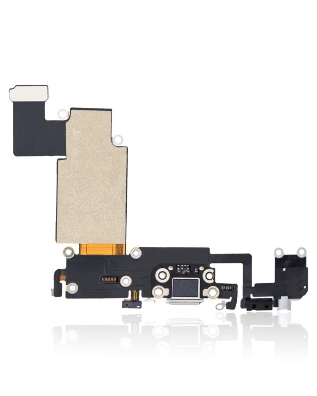Puerto de carga para iPhone 6S Plus (Premium) (Plata)