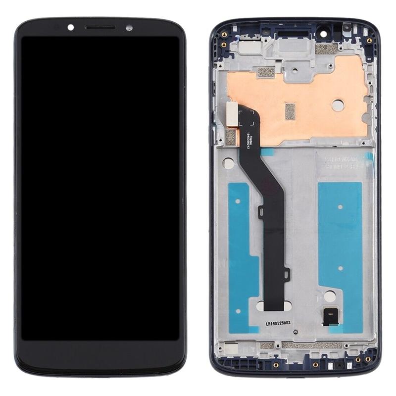 Pantalla LCD con marco para Motorola Moto E5 (XT1920DL / 2018) (Original)