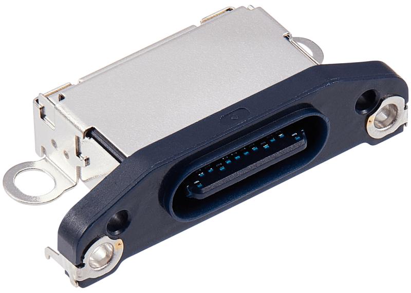 Puerto de carga para iPhone 15 Pro / 15 Pro Max (Titanio Azul) (Paquete de 10)
