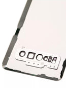 Tapa trasera con lente de camara para Samsung Galaxy S10 5G (Plata Corona)