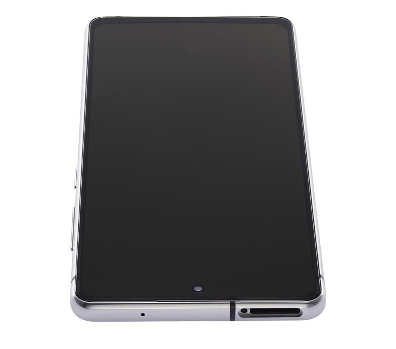 Pantalla OLED con marco para Samsung Galaxy S20 FE 4G / 5G (Blanco Nube)