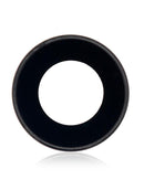Lente de camara trasera con soporte y bisel para iPhone 7 (10 Piezas) (Zafiro Real Premium)