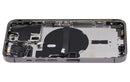 Tapa trasera con componentes para iPhone 13 Pro (Version US) (Sin logo) (Grafito)