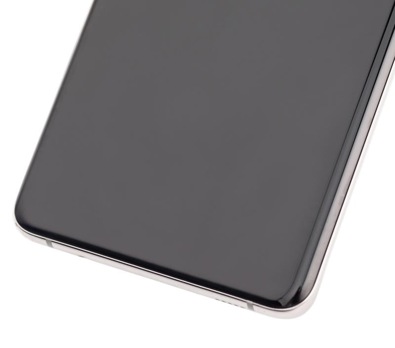 Pantalla OLED con marco para Samsung Galaxy S10 5G (Reacondicionado) (Plata Corona)