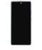 Pantalla USADA OLED con marco para Samsung Galaxy S20 FE 4G / 5G (Azul Nube)
