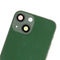 Tapa trasera para iPhone 13 Mini (Version US) con componentes pequenos preinstalados (Usada Original Grado C) (Verde)