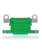 Puerto de carga para iPhone 12 Mini (Verde) (Paquete de 10)
