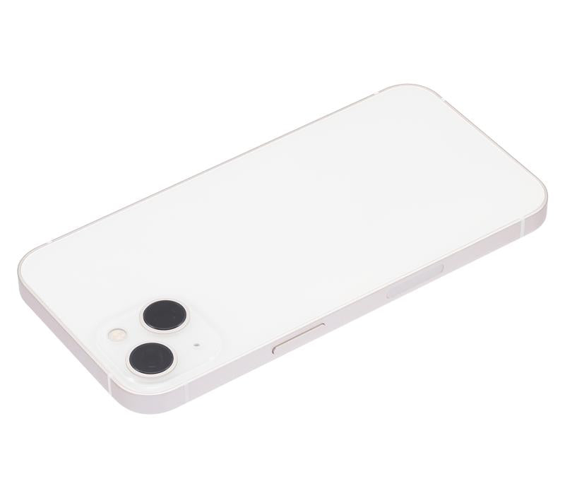 Tapa trasera con componentes pequeños para iPhone 13 (Versión US) (Sin Logo) (Starlight)