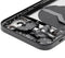 Tapa trasera para iPhone 12 con componentes pequeños pre-instalados (Versión internacional) (Original usada: Grado A) (Negro)