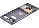 Marco intermedio para Samsung Galaxy S20 5G (solo marco Verizon 5G UW) (Gris Cosmico)