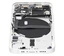 Tapa trasera para iPhone 13 Mini con componentes pequeños pre-instalados (Sin logo) (Versión internacional) (Starlight)