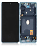 Pantalla OLED con marco para Samsung Galaxy S20 FE 4G / 5G (Reacondicionado) (Cloud Mint) (Version R8)