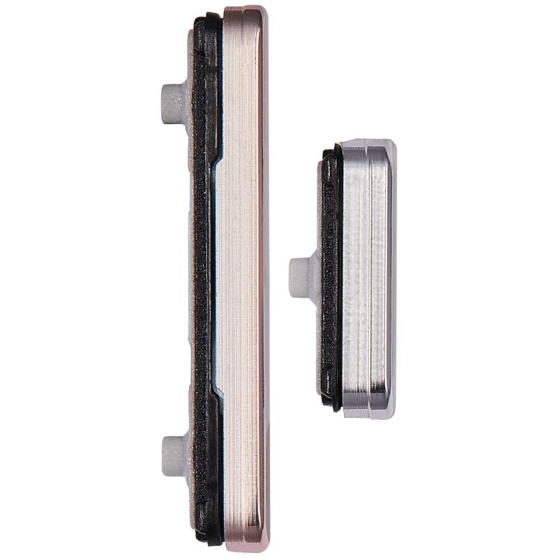 Botones duros (Encendido / Volumen) para Samsung Galaxy S22 / S22 Plus (Blanco)