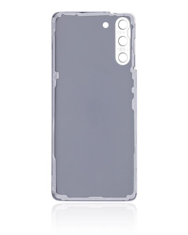 Tapa trasera con lente de camara para Samsung Galaxy S21 5G (original) (Blanco Fantasma)