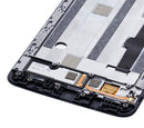 Pantalla LCD con marco para T-Mobile Revvl Plus (C3701A) Refurbished Negro