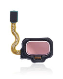 Lector de huellas con cable flex para Samsung Galaxy S8 / S8 Plus (Oro rosa)