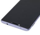 Pantalla LCD con marco para Coolpad Legacy 2019 (Plata)