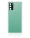 Tapa trasera con lente de camara para Samsung Galaxy Note 20 5G Verde Mistico
