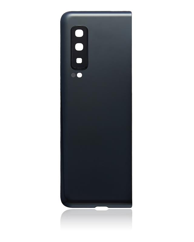 Tapa trasera con lente de cámara para Samsung Galaxy Fold 4G (F900) (Cosmos Black)