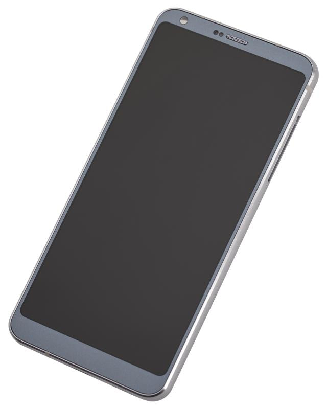 Pantalla LCD con marco para LG G6 (Reacondicionado) (Plata Hielo Platino)