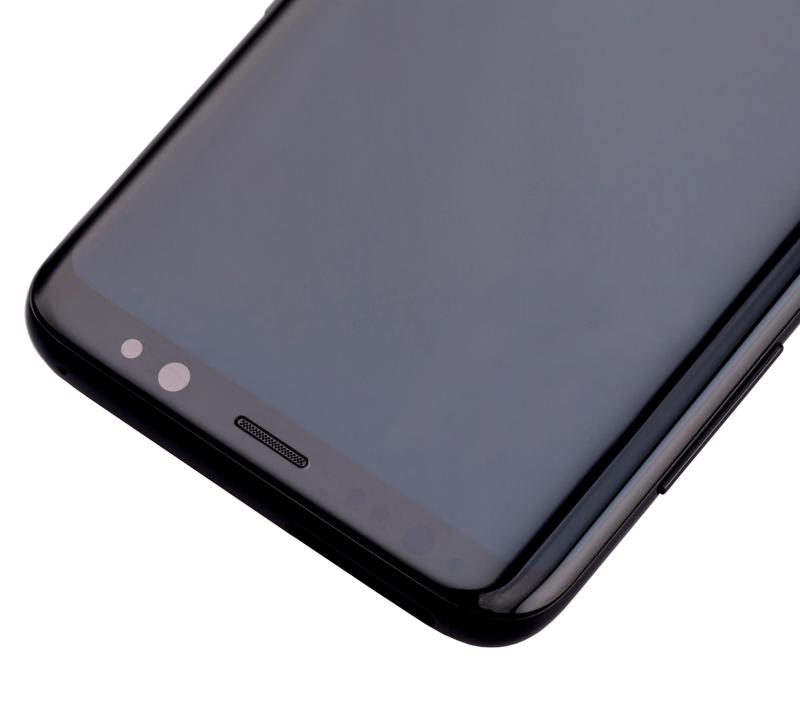 Pantalla OLED con marco para Samsung Galaxy S8 (Reacondicionado) (Negro Medianoche)