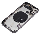 Tapa trasera para iPhone 11 con componentes pequenos pre-instalados (Negro)