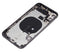 Tapa trasera para iPhone 11 con componentes pequenos pre-instalados (Negro)