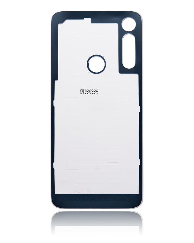 Tapa trasera de cristal para Motorola Moto G8 / G Fast (Versión US) (Blanco Prism)