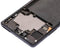 Pantalla OLED con marco para Samsung Galaxy A71 5G (Prism Cube Black)